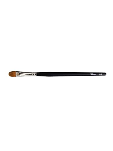 iBeauty Make Up Brush (Eyeshadow & Blush) 7.5" Large (Soft) - Black - B106 - Lamb Hair Beauty & Personal Care ibeauty