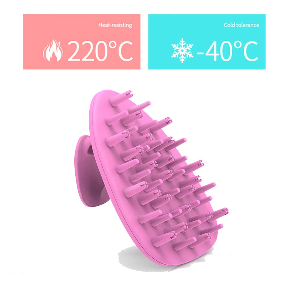 Emoly Scalp Massaging Shampoo Brush - Handheld Vibrating Massager, Updated Hair Shampoo Brush, Water- Resistant Device - Pink Beauty & Personal Care Emoly