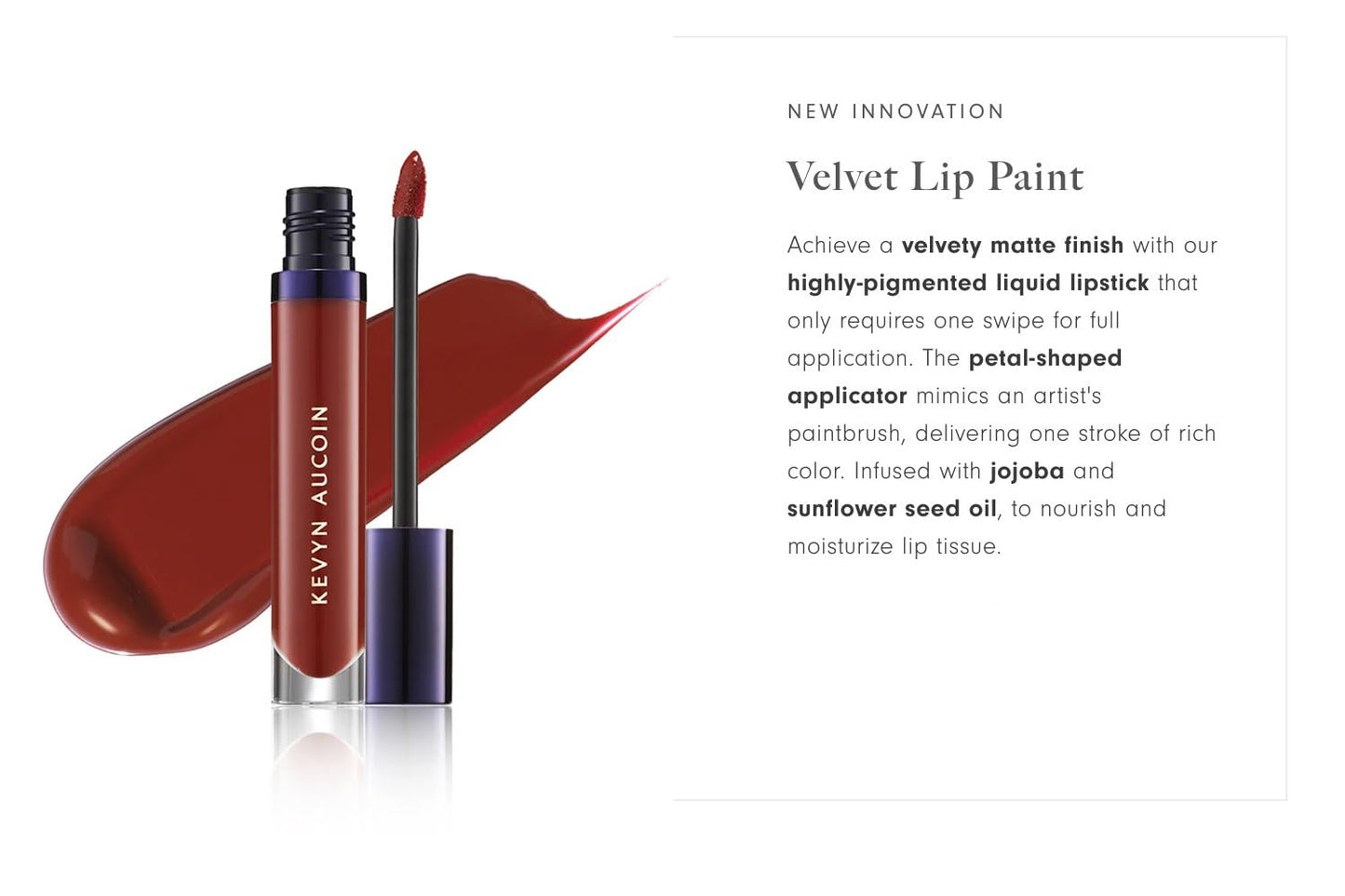 Kevyn Aucoin Velvet Lip Paint, Striking color: All-day matte lip color coverage. Smudge proof, ultra-pigmented, quick dry makeup, weightless formula Beauty & Personal Care Kevyn Aucoin