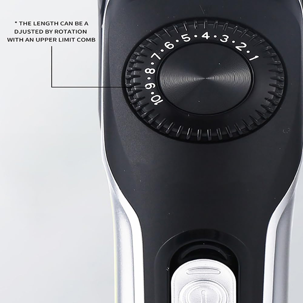 GLESVOWIO Hair Clippers for Men Cordless 1-10mm Adjustable Beard Hair Trimmer Stubble Hair Clipper for Men Grooming Electric Haircut Machine Beauty and Personal Care GLESVOWIO