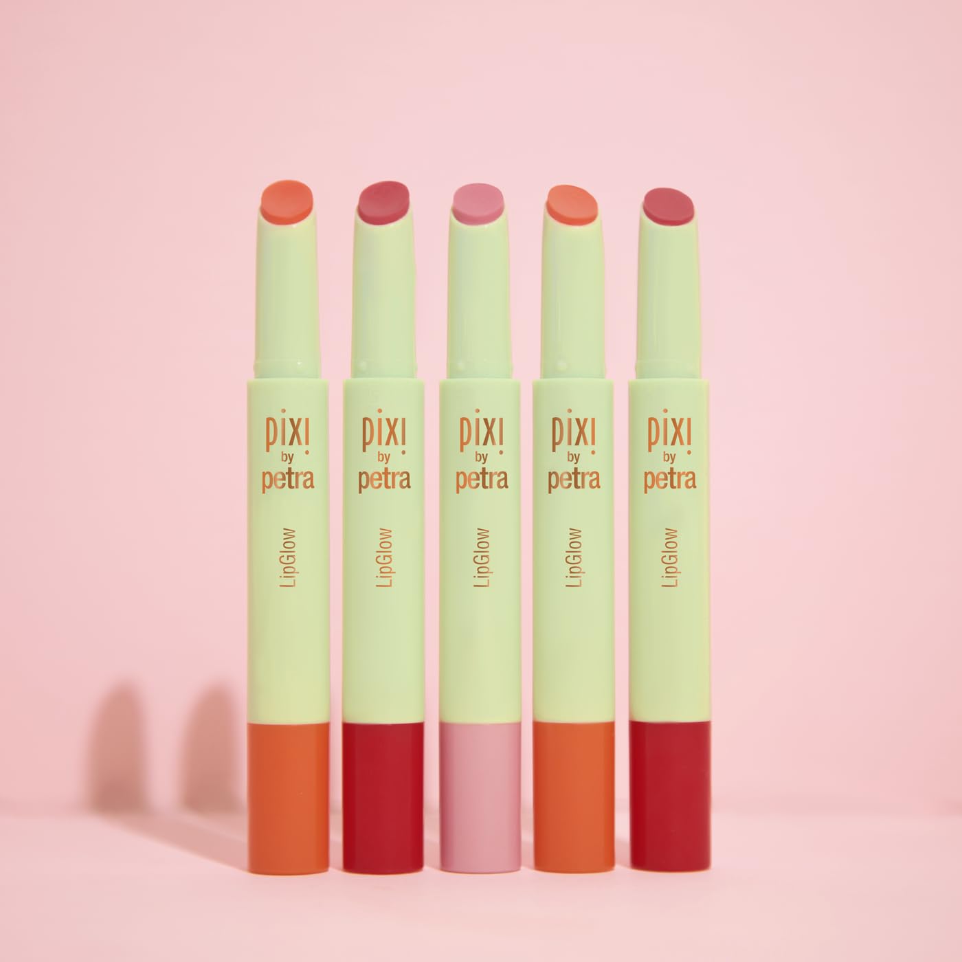 Pixi LipGlow | Sheer, Buildable Colour Lip Balm with Glossy Finish | Hydrating & Nourishing Formula for Everyday Wear | Mirror-Free Application | Ruby Beauty & Personal Care Pixi