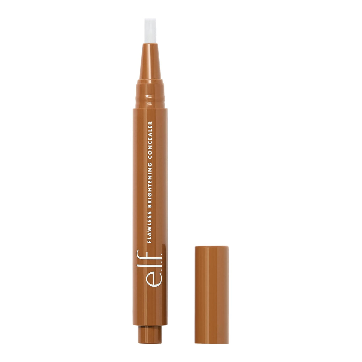 e.l.f. Flawless Brightening Concealer, Illuminating & Highlighting Face Makeup, Conceals Dark Under Eye Circles, Deep 53 W, 0.07 Fl Oz Beauty & Personal Care e.l.f.