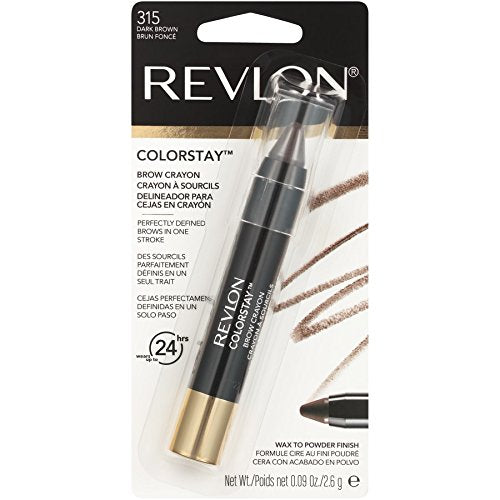 Revlon ColorStay Brow Crayon, Dark Brown Beauty & Personal Care REVLON