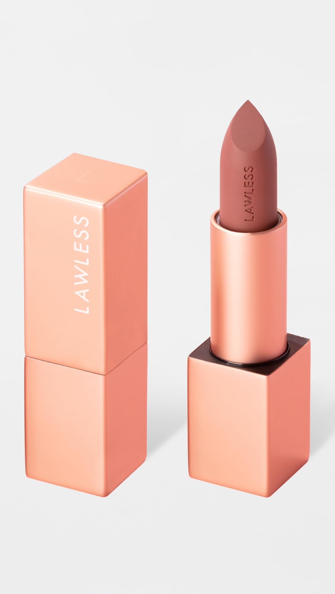 Lawless Women's Forget the Filler Lip-Plumping Line-Smoothing Satin Cream Lipstick, Morocco, 0.1 Ounce Beauty & Personal Care Lawless