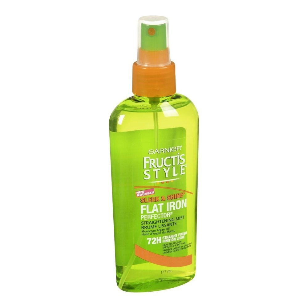Garnier Fructis Style Sleek & Shine Flat Iron Perfector Straightening Mist 6 oz (Pack of 3) Beauty & Personal Care Garnier