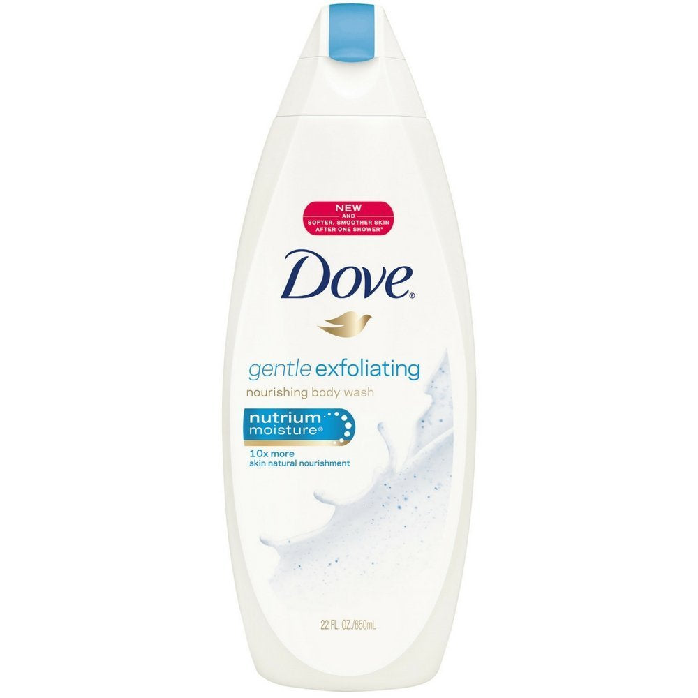Dove Gentle Exfoliating Nourishment with Nutrium Moisture Body Wash 24 oz (Pack of 6) Beauty & Personal Care Dove