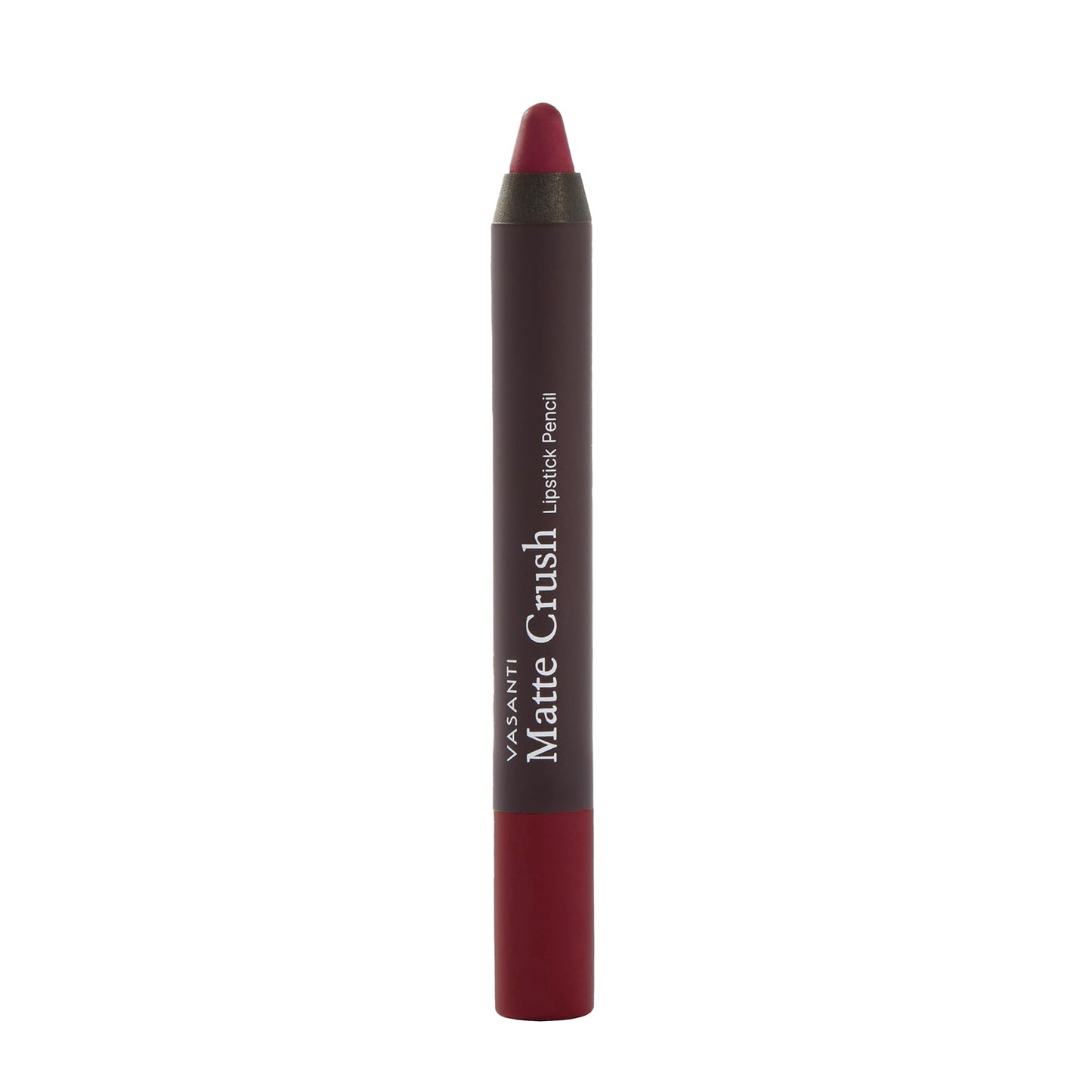 VASANTI Matte Crush Lipstick Pencil (Red Over Heels) | Long-Lasting, Water-Resistant Lip Liner Pencil that Won’t Smudge | Highly Pigmented, Soft Matte Beauty & Personal Care VASANTI