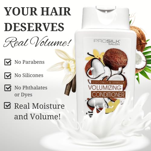 Prosilk Coconut & Vanilla Volumizing Conditioner, 15 fl oz