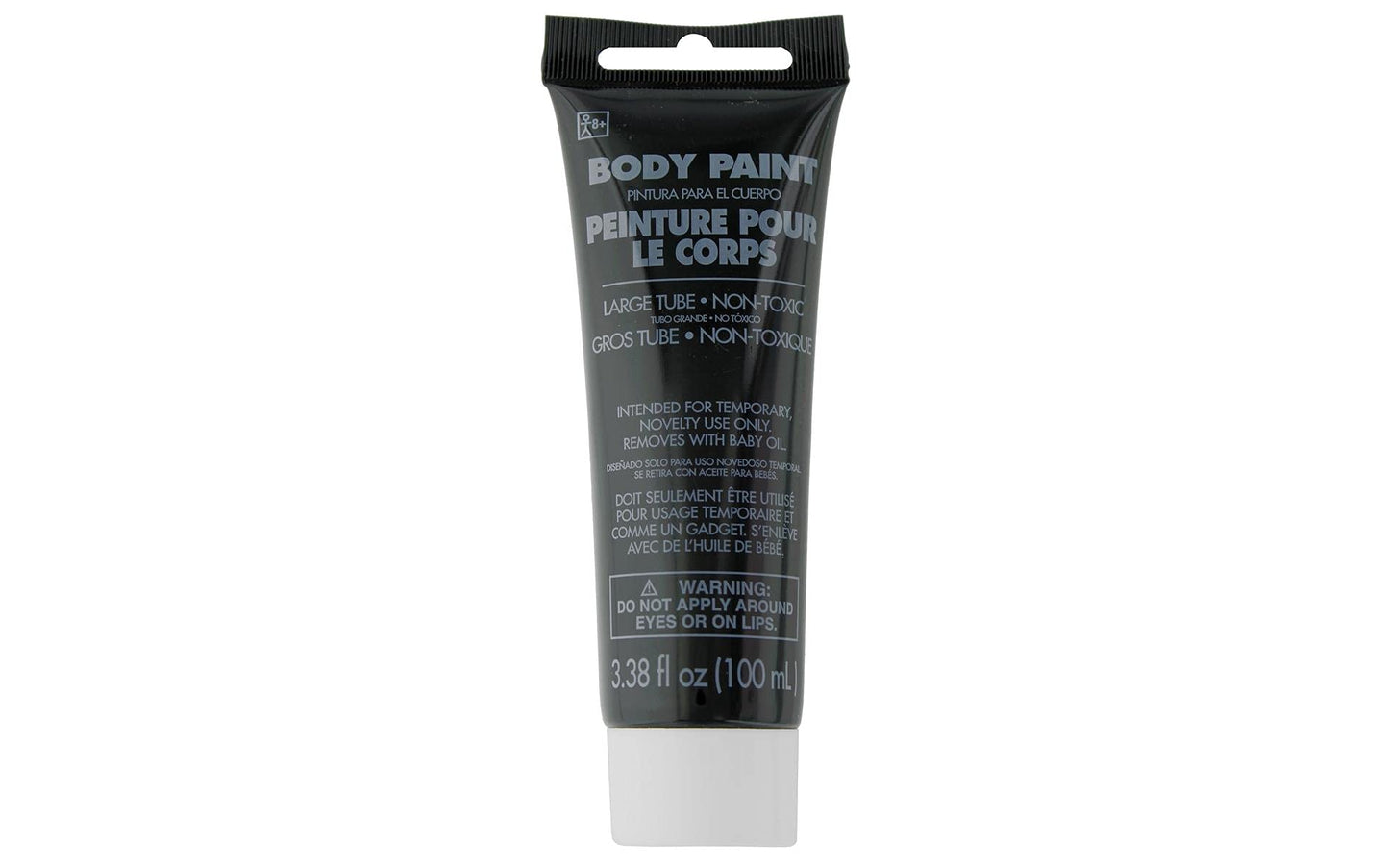 Black Body Paint in Tube- 3.4 oz. | Washable | 1 Pc. Beauty & Personal Care Amscan