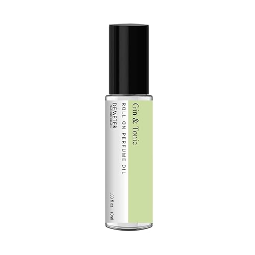 Gin & Tonic Roll On Perfume Oil by Demeter, 0.33 Oz, Long-Lasting Beauty & Personal Care The Library of Fragrance