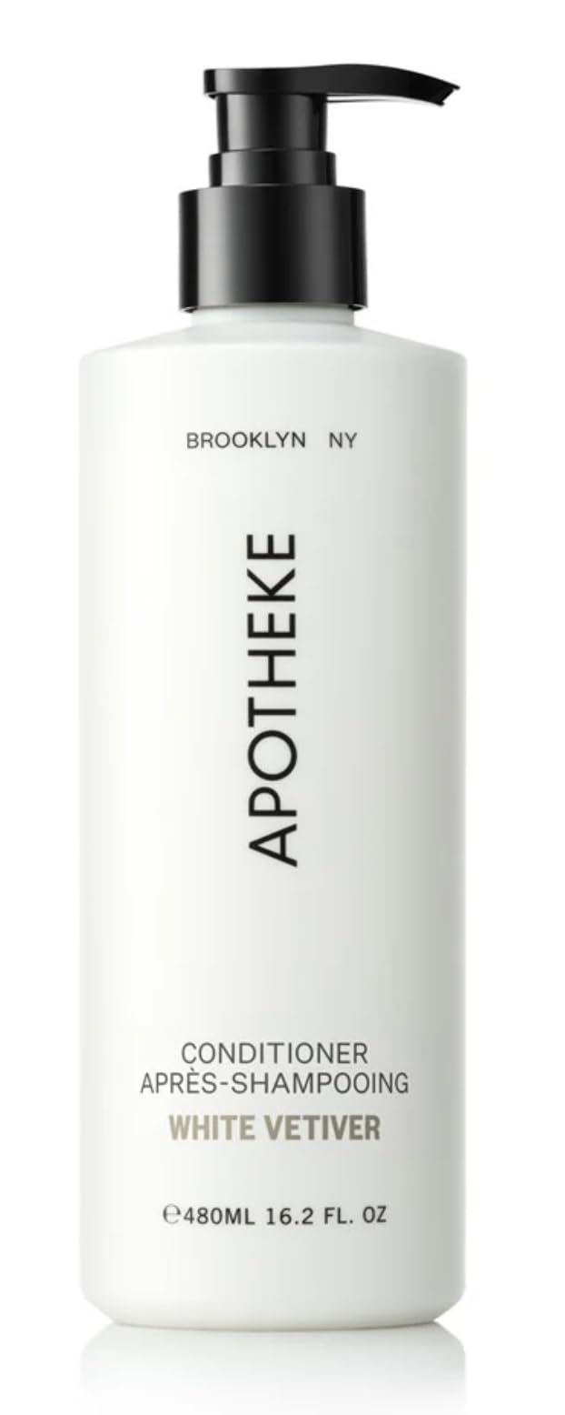 Fuzzion Apothekae White Vetiver Plant Based Shampoo and Conditioner Set - 16.2 Fluid Ounces Each Beauty & Personal Care Fuzzion