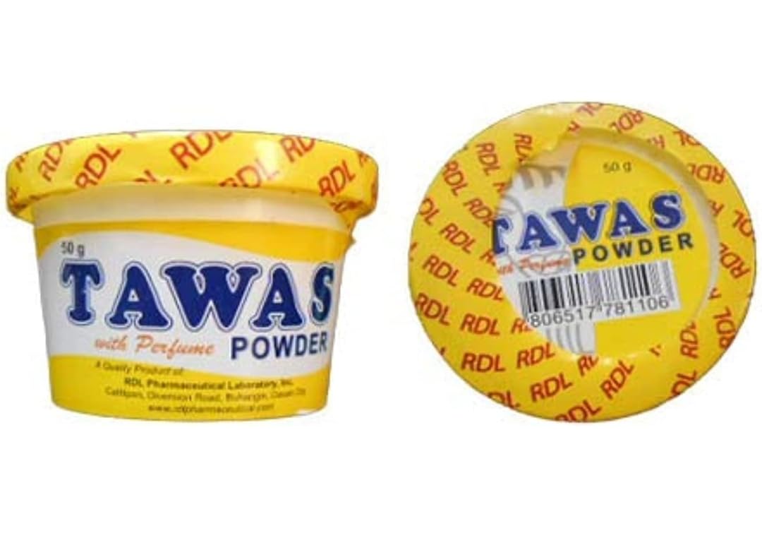 RDL Tawas Powder (Alum Powder) 50grams (Yellow with Perfume) Beauty and Personal Care Radio Design Labs