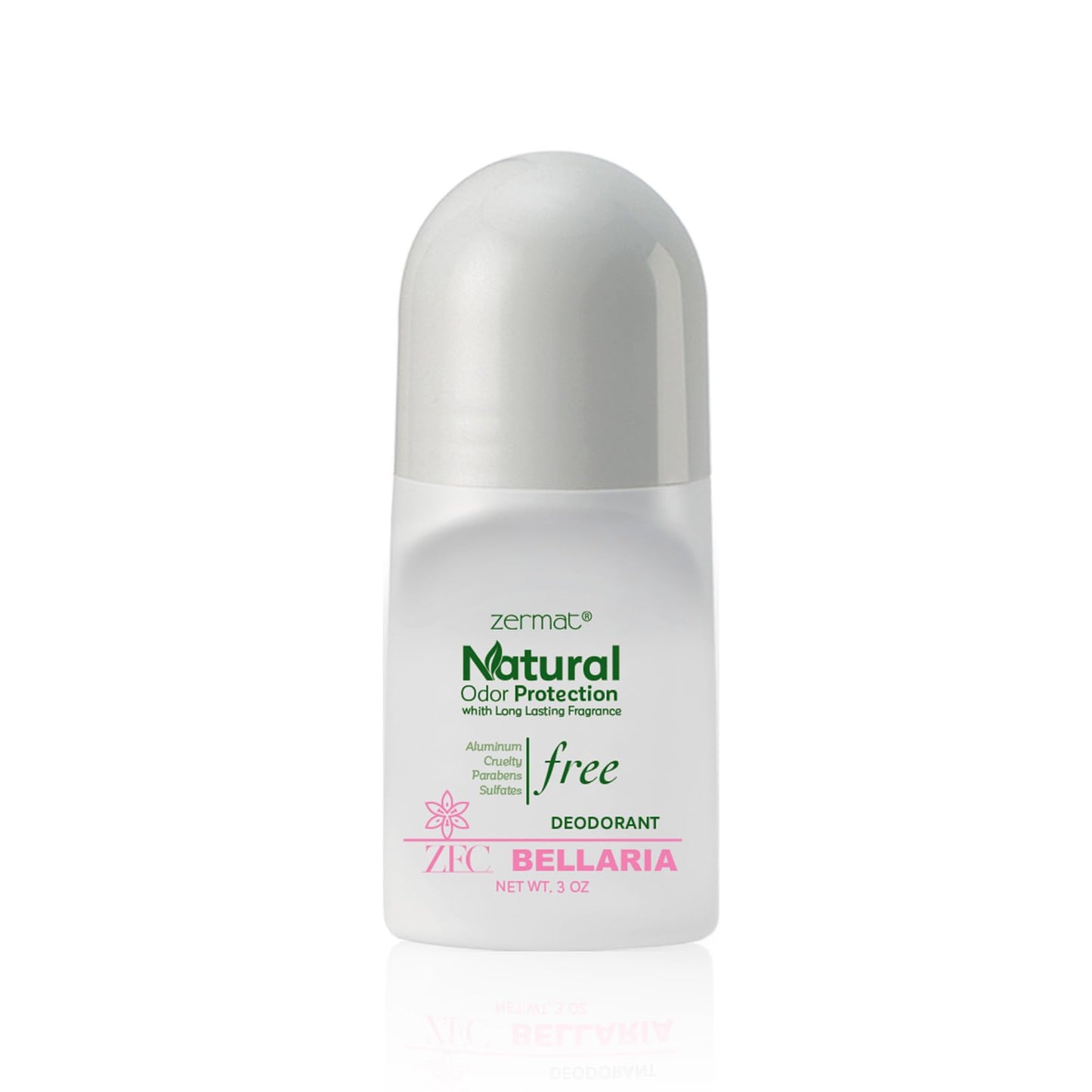 Zermat Zentimento Bellaria, Natural Roll-On Deodorant. Beauty and Personal Care Zermat