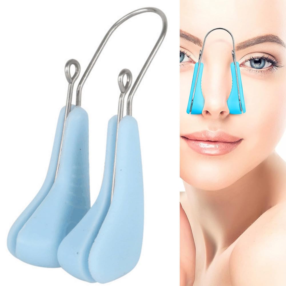 AKOAK 1 Pack Nose Shaper, Nose Plastic Clip, Painless Lifting Nose Straightener, Soft and Safe Silicone Nose Plastic, Nose Lifting Clip Beauty Tool Beauty and Personal Care AKOAK