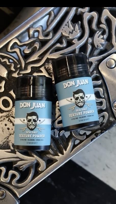 Don Juan Sea Salt Texture Powder | Extra Fine | Strong Hold | Matte Finish | Volume and Texture, 0.7 Ounce Beauty & Personal Care Don Juan