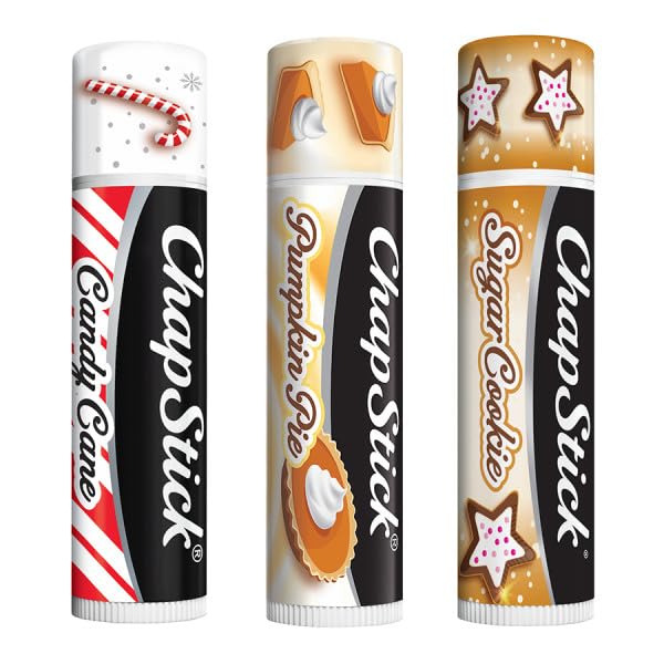 ChapStick Bulk Lip Balm, Holiday Collection, Lip Care Tubes, 0.45 oz, 216 ct case Beauty and Personal Care ChapStick