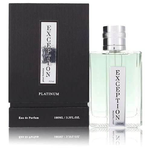 Exception Platinum by YZY Perfume Eau De Parfum Spray 3.4 oz Men Beauty & Personal Care YZY Perfume
