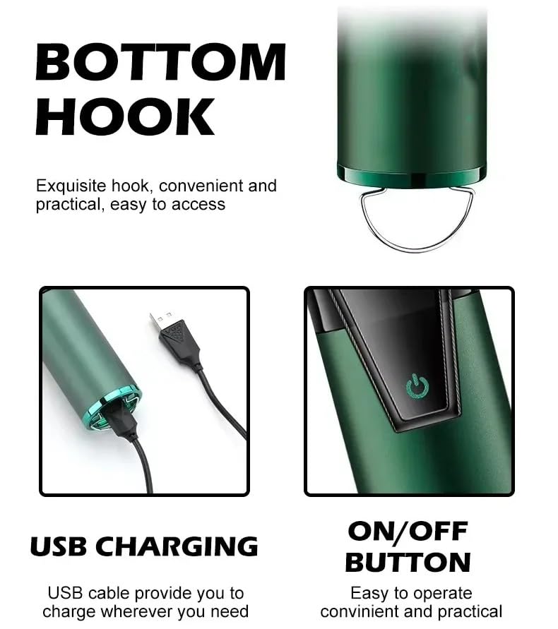 Hair Clippers for Men Professional, Cordless Electric Hair Trimmer with 8 Guide Combs, LED Digital Display Hair Cutting Kit, Barber & Home Clippers Beauty and Personal Care QDKVTNDJZ