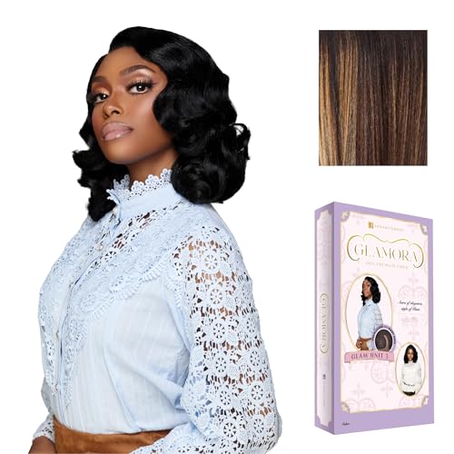 Sensationnel Glamora Lace Front Wig-Glam Unit 3, BALAYAGESUNKISSED