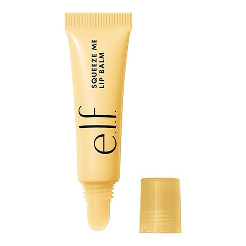 e.l.f. Squeeze Me Lip Balm, Moisturizing Lip Balm For A Sheer Tint Of Color, Infused With Hyaluronic Acid, Vegan & Cruelty-free, Vanilla Frosting Beauty & Personal Care e.l.f.