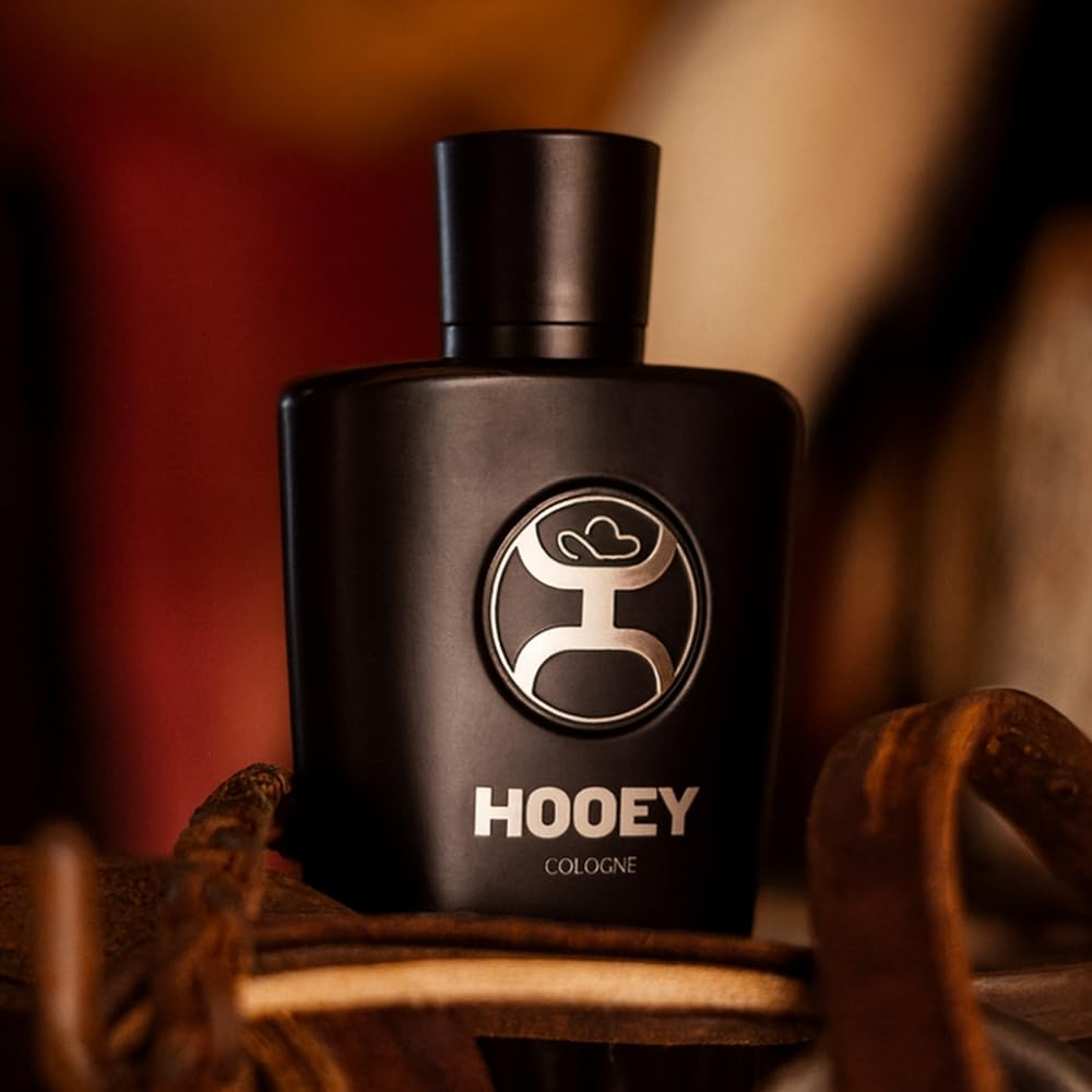 HOOEY Men's Cologne Spray - Clean & Fresh Scent with Notes of Bergamot, Lemon Oil, Leather, Sandalwood & Musk - Long-Lasting Cologne for Men - Travel Beauty & Personal Care HOOEY