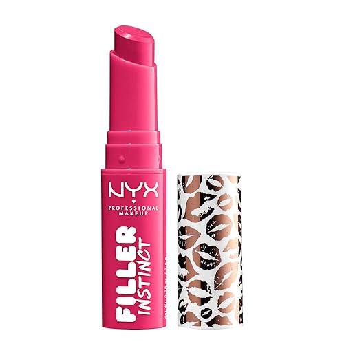 NYX PROFESSIONAL MAKEUP Filler Instinct Plumping Lip Color, Lip Balm - Juicy Pout (Cherry Red) Beauty & Personal Care NYX PROFESSIONAL MAKEUP