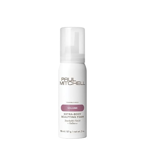 Paul Mitchell Extra-Body Sculpting Foam, Adds Fullness, Touchable Finish, For Fine Hair, 2 oz Beauty & Personal Care Paul Mitchell