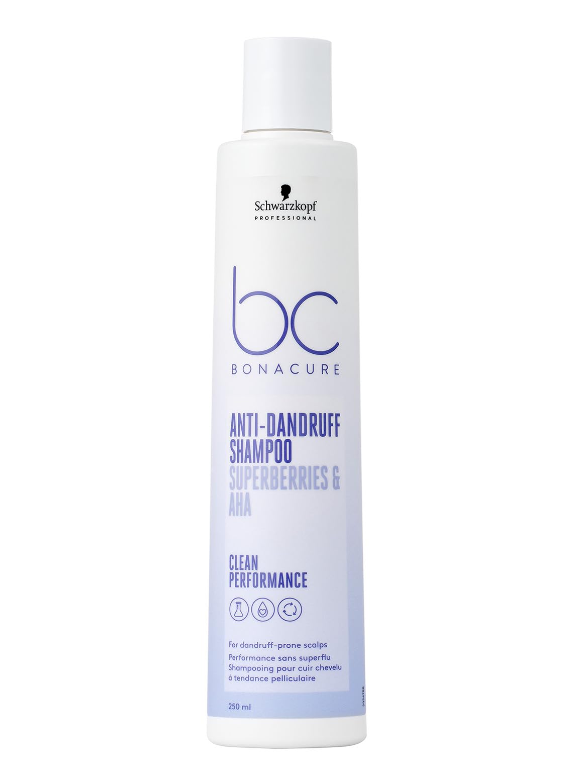 Schwarzkopf BC Bonacure Anti-Dandruff Shampoo Superberries & AHA Clean Performance - 250 ml (8.4 Fl oz) Beauty & Personal Care Schwarzkopf Professional