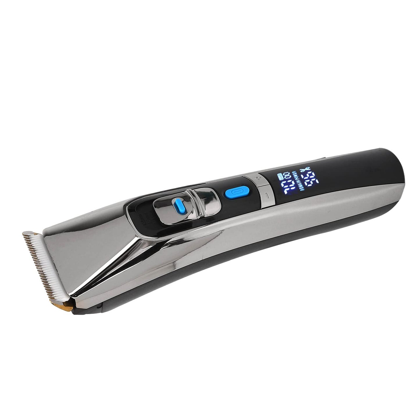 Pyhodi Electric Hair Clipper, Mens Stainless Steel Hair Clipper, USB Rechargeable Lithium Powered, Low Noise Beard Trimmer for Facial Hair Styling Beauty and Personal Care Pyhodi