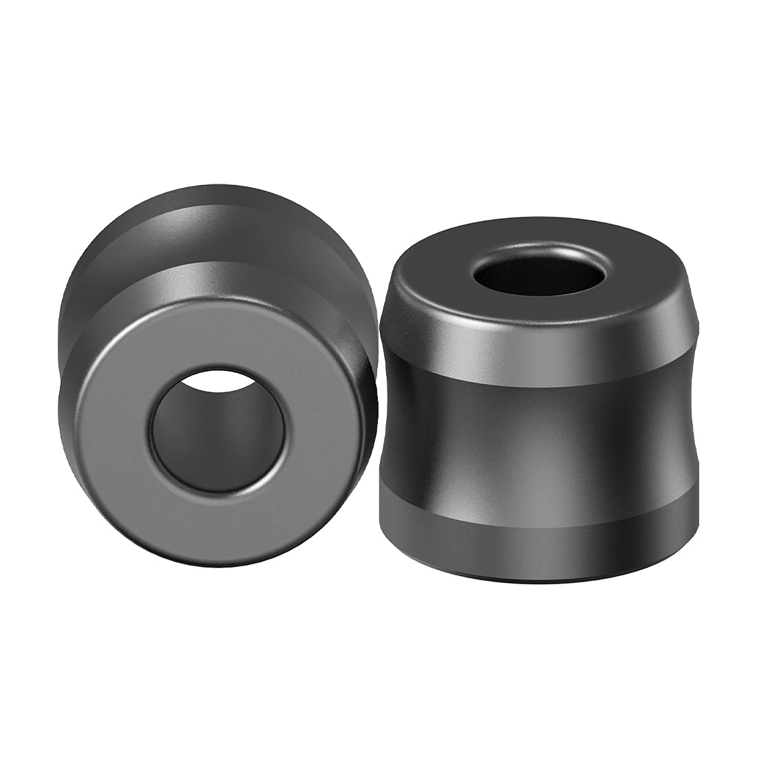 Linkidea 2 Pack Safety Razor Stand, Opening Dia 0.7" (18.5mm) Men Shaving Stand for Bathroom Countertop Compatible with Gillette SkinGuard (Dark Grey) Beauty and Personal Care Linkidea