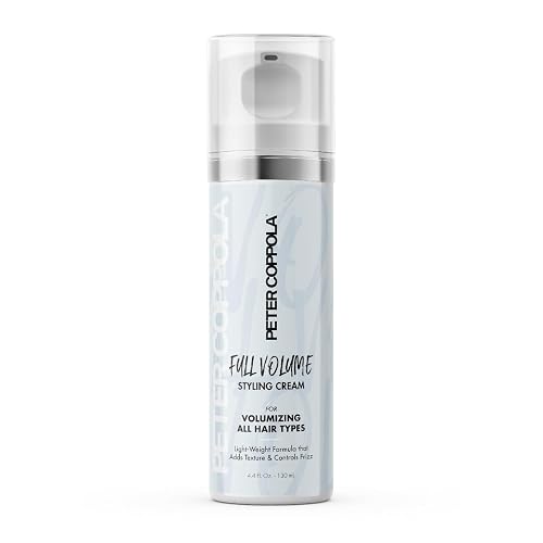 Peter Coppola Full Volume Styling Cream - Volumizing Lightweight Blow Dry Cream for Thickening, Adding Volume and Styling for All Hair Types (4.4 Fl Beauty & Personal Care PETER COPPOLA