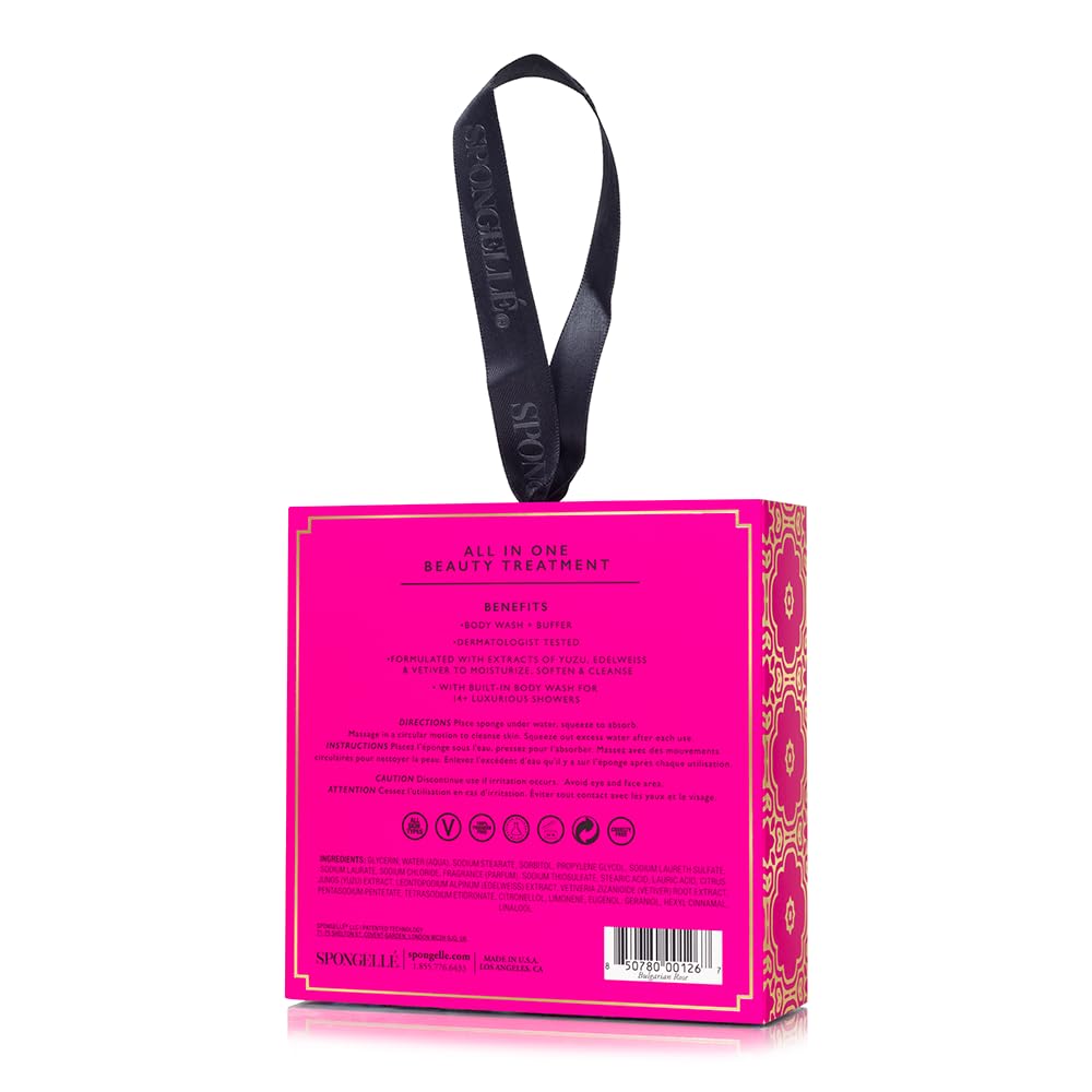 SPONGELLÉ Spongelle Flower Boxed Bulgarian Rose, 0.085 kg Beauty & Personal Care SPONGELLÉ