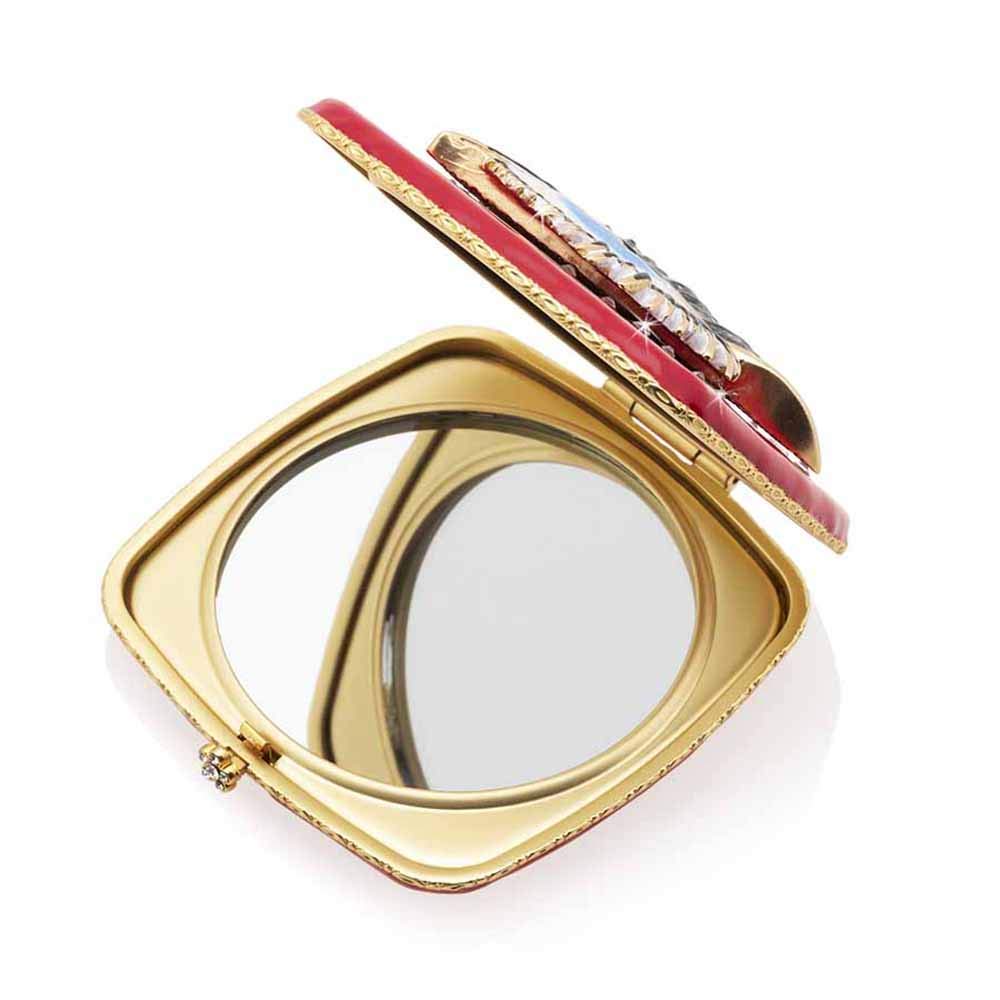 Jay Strongwater Pop Life Bette Eye Compact Make up Mirror with Swarovski Crystals Beauty & Personal Care Jay Strongwater