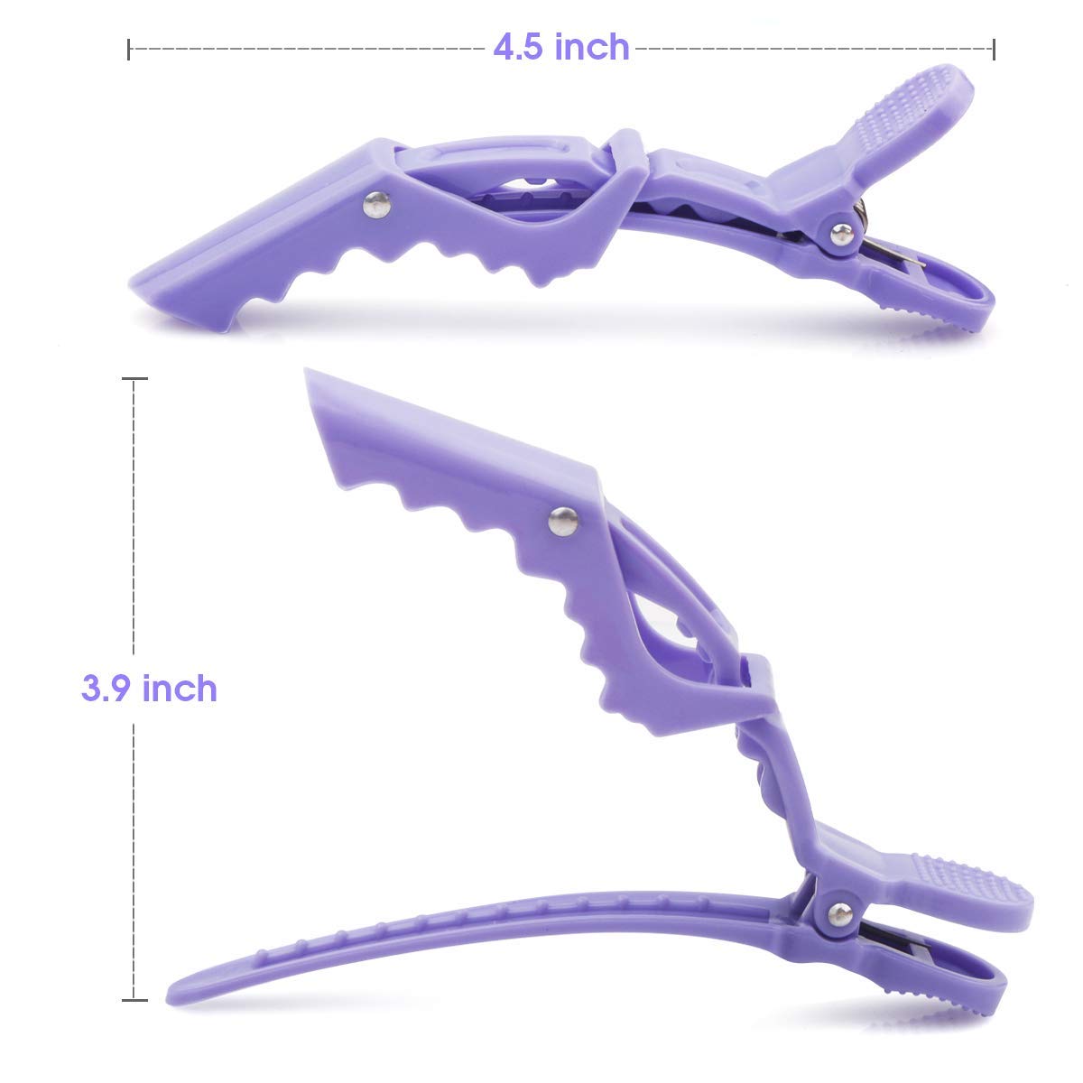 SINNKY Candy Color Alligator Hair Clips for Styling Sectioning, Wide Teeth & Durable Hair Salon Crocodile Hairpin Wide Teeth & Double-Hinged Design Beauty & Personal Care SINNKY