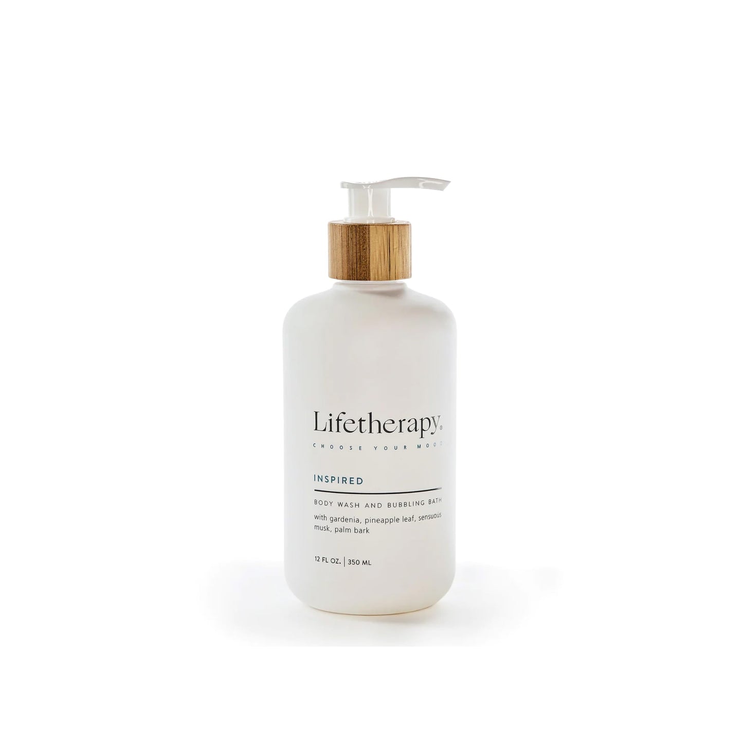 Lifetherapy 3-in-1 Body Wash Bubble Bath & Hand Wash - Inspired | Clean Skin-Loving Formula | Vegan & Gluten Free | Nourishing & Revitalizing | Free Beauty & Personal Care Lifetherapy