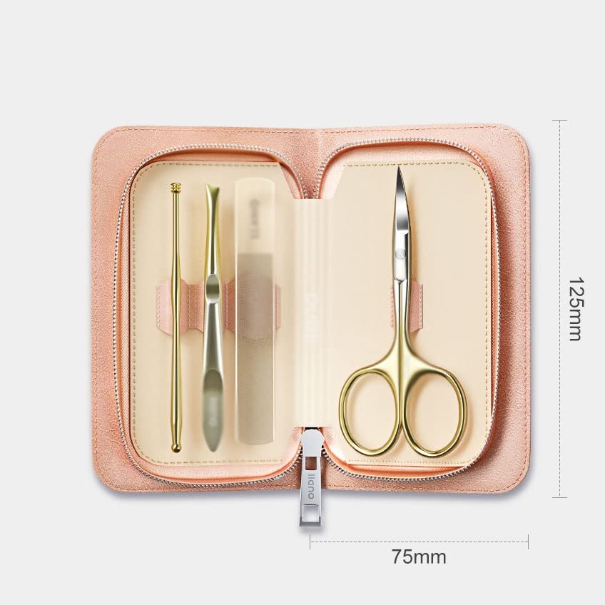 ngddf2haa Tool 4 in 1 Personal Care Set Stainless Steel Makeup Tools Ear Spoon Professional Eyebrow Care Beauty and Personal Care ngddf2haa