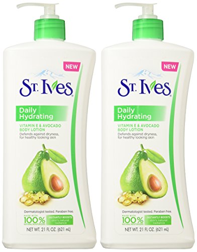 St. Ives Daily Hydrating Body Lotion Vitamin E 21 oz (Pack of 2) Beauty & Personal Care St. Ives