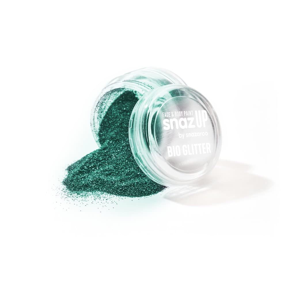 Snazaroo Fine Bio Glitter, 5g (.17-oz) Tub, Turquoise Beauty & Personal Care Snazaroo