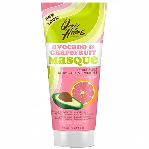Queen Helene Facial Masque, Avocado & Grapefruit, 6 Oz (Packaging May Vary) Beauty & Personal Care Queen Helene