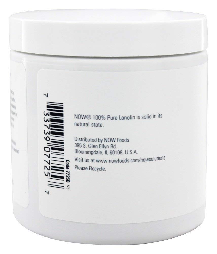 Now Foods Pure Lanolin - 7 oz. Beauty & Personal Care NOW Foods