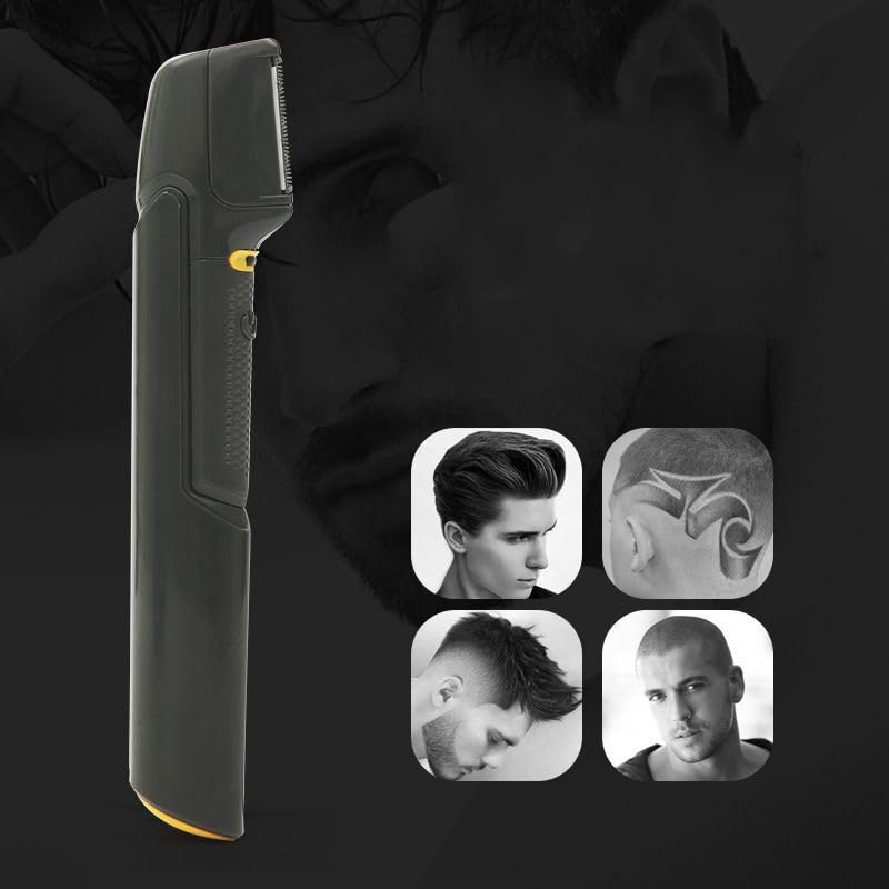 HIONJIN Retractable Men's Shaver Hair Clipper Household Portable Retractable Men's Shaver Hair Pusher Beauty and Personal Care HIONJIN