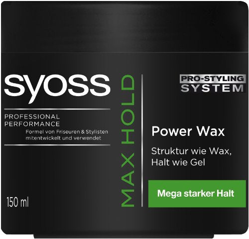 Syoss Max Hold Power Wax by Syoss Beauty and Personal Care Syoss