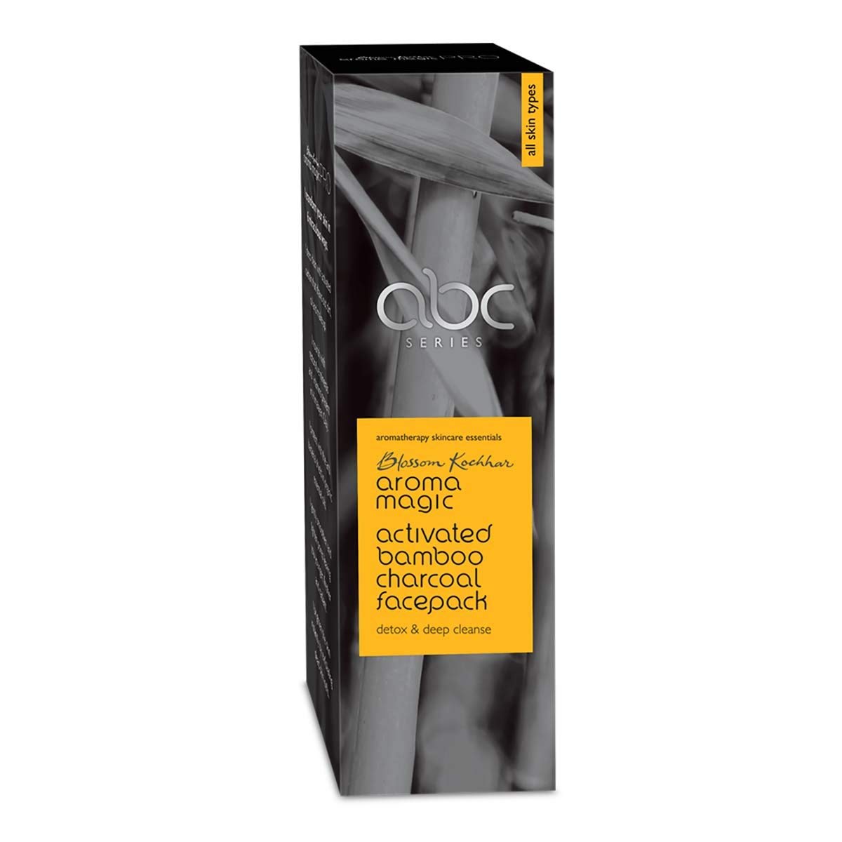 Aroma Magic Activated Bamboo Charcoal Face Pack | Deep Pore Cleansing & Skin Detox for All Skin Types | Removes Impurities, Controls Oil & Clears Acne Beauty & Personal Care Aroma Magic