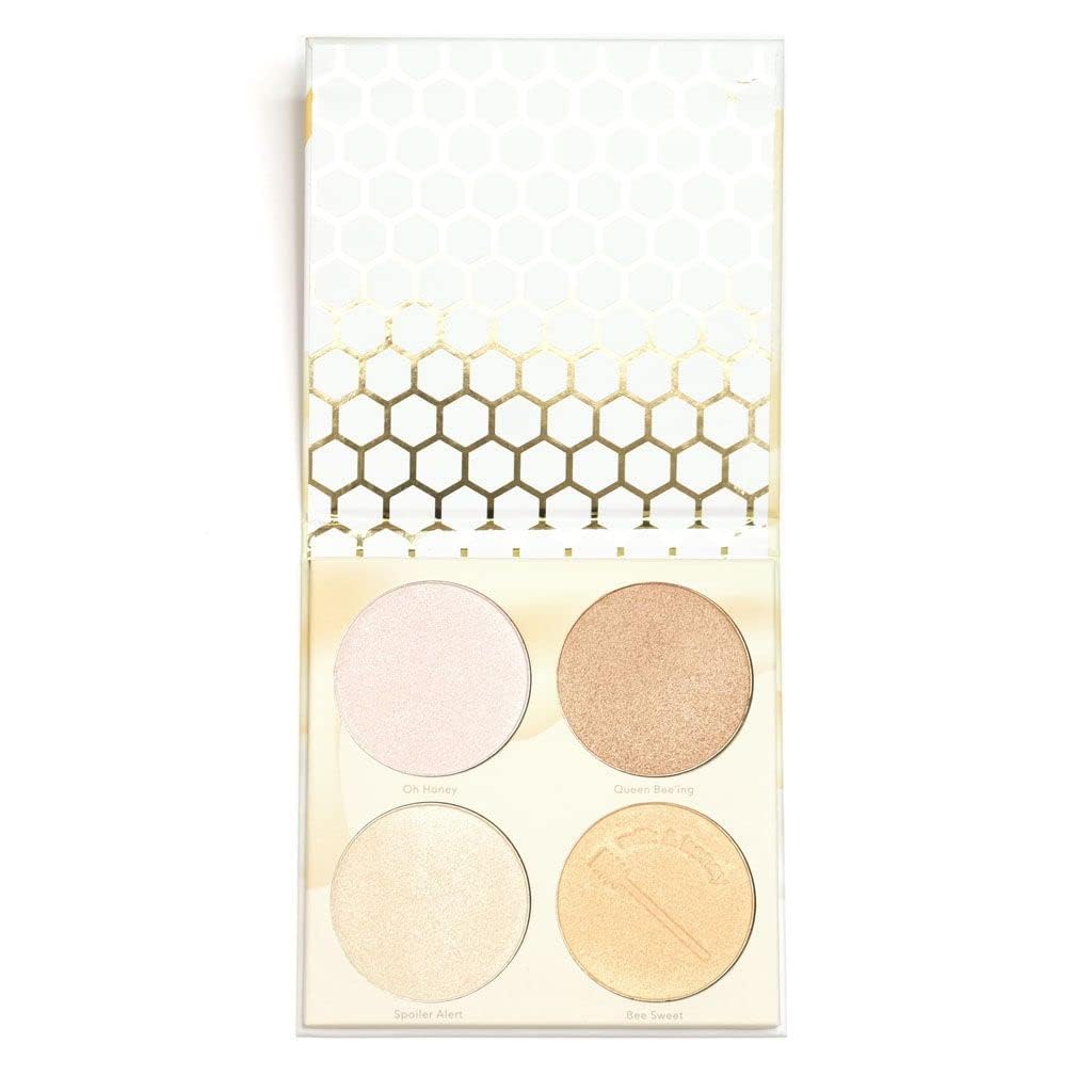 Beauty Bakerie Highlighter Makeup Palette for Women, Blendable Highly Pigment Contour Palette for Natural Glow, Powder Makeup for Face & Cheek, 4 Beauty & Personal Care Beauty Bakerie