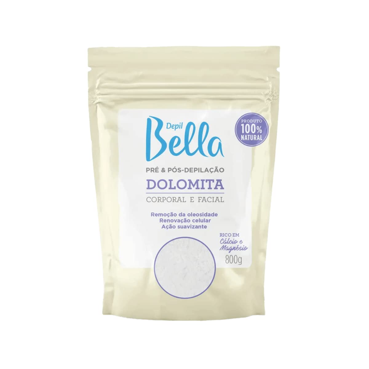 Depil Bella Dolomite Powder for Pre and Post Waxing - Body and Facial - 800g Beauty and Personal Care DEPIL BELLA