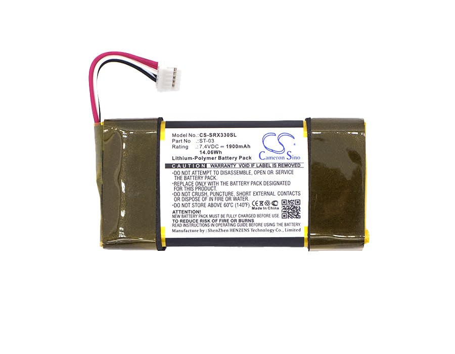 Evrongx Replacement Battery for SRS-X33, ST-03 battery 1900mAh Beauty and Personal Care Evrongx