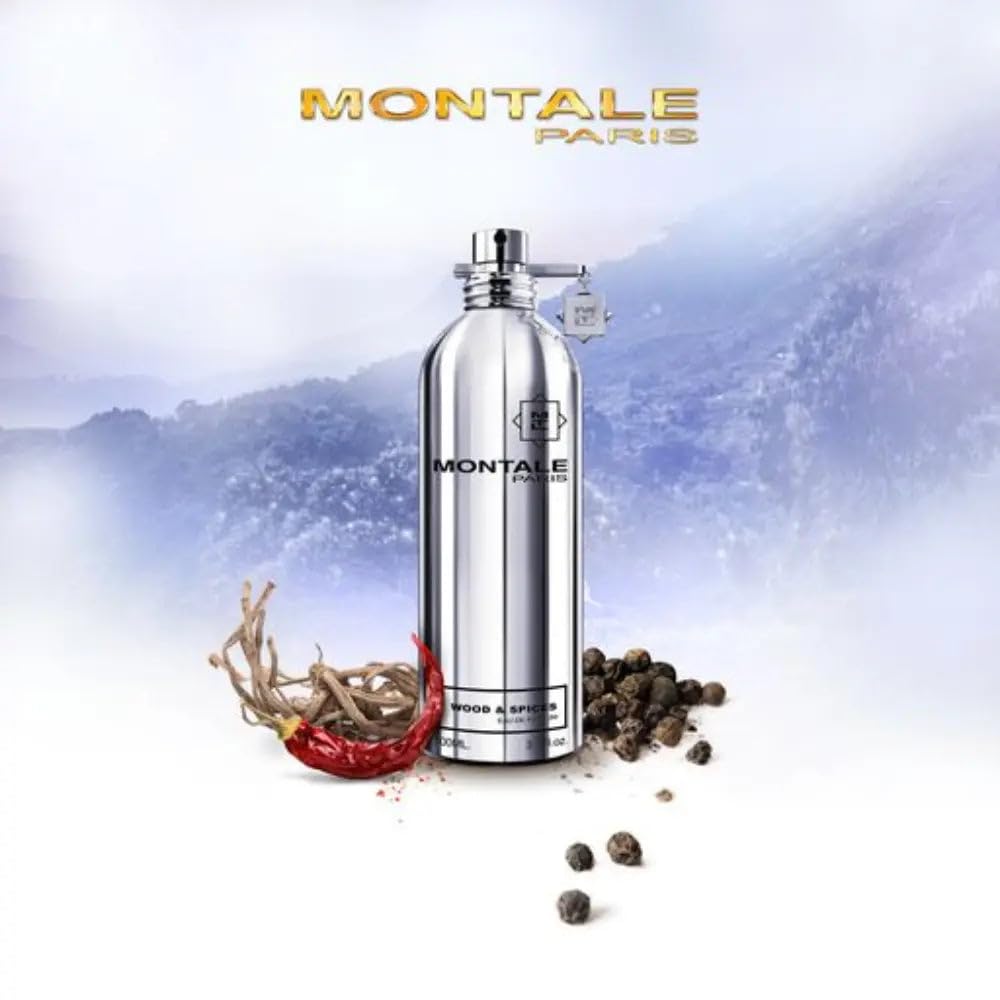 MONTALE Wood and Spices Eau de Parfum Spray, 3.3 Fl Oz Beauty & Personal Care MONTALE