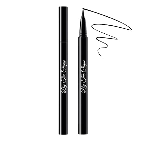 By The Clique Premium Waterproof Black Liquid Eyeliner | Smudge Proof - All Day Stay | Vegan, Gluten Free and Cruelty Free Beauty & Personal Care By The Clique