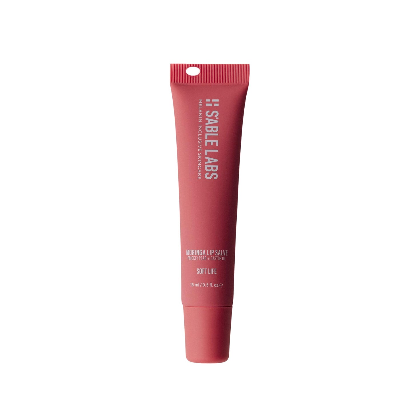 S'ABLE Labs - Moringa Lip Salve - Deeply Moisturize, Soften, Improve Lip Appearance - Prickly Pear + Castor Oil - Melanin-Inclusive Skincare (Soft Beauty and Personal Care S'ABLE LABS