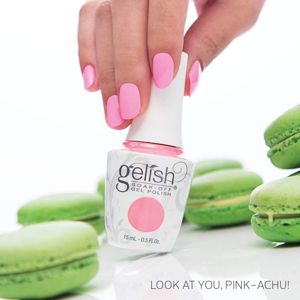 Gelish TPO-Free Soak-Off Gel Nail Polish: Look At You Pink-achu!, 15mL